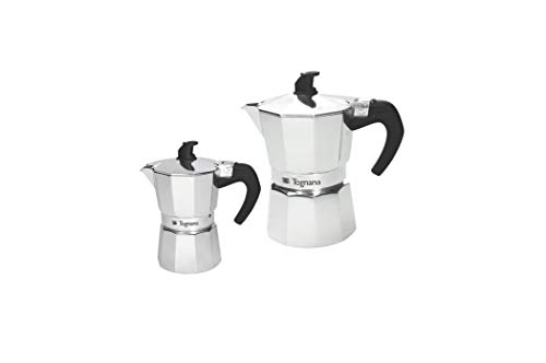 Kaffeebereiter in Silber
