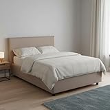 Talamo Italia - Doppelbett Asmara, Bettkasten mit Stoffbezug, 100 % Made in Italy, Öffnung vorne, inklusive…