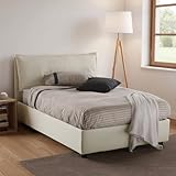 Talamo Italia - Desirée Doppelbett, Bettkasten mit Stoffbezug, 100 % Made in Italy, Öffnung vorne, inklusive…